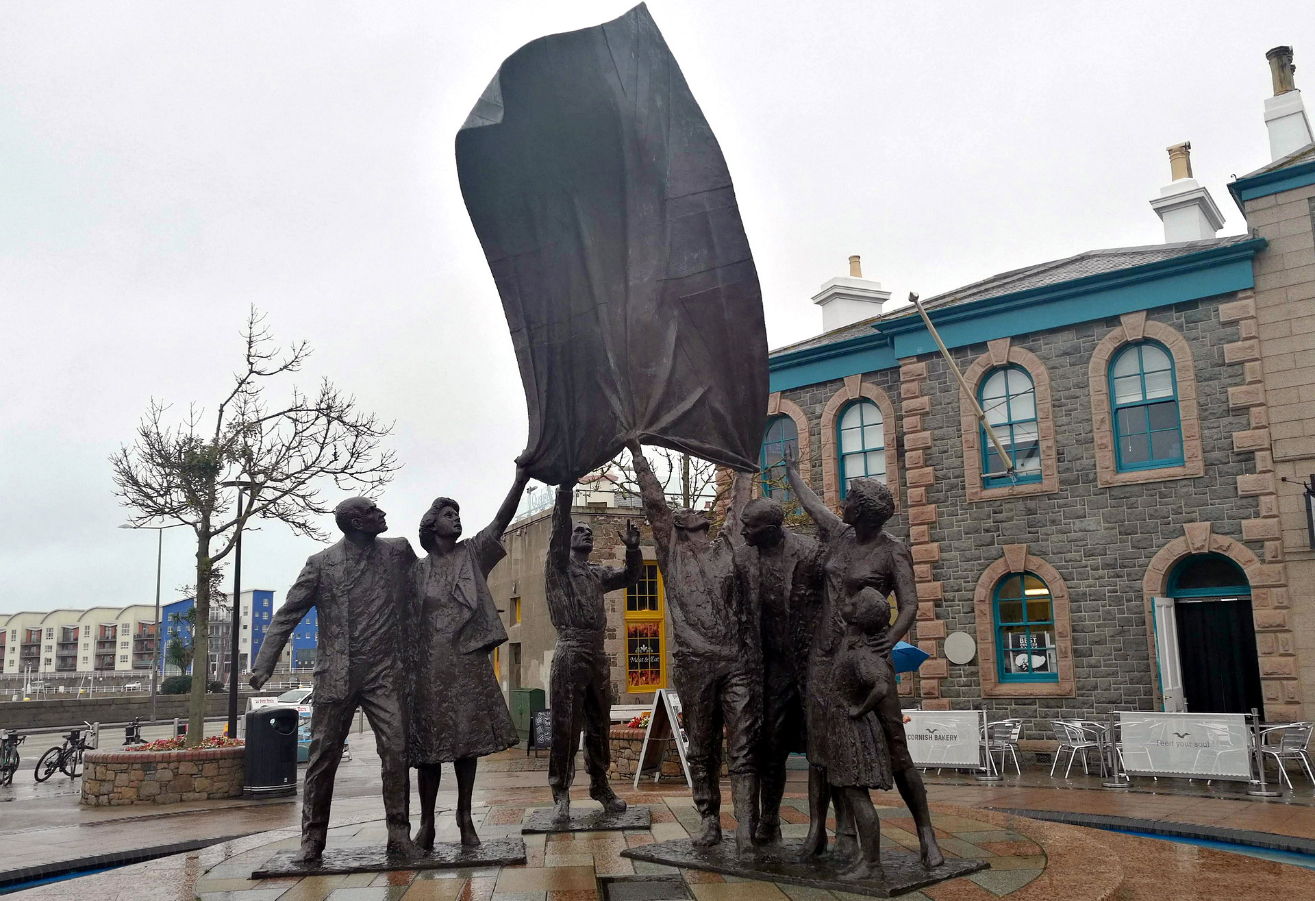 Jersey Liberation Monument in Saint Helier